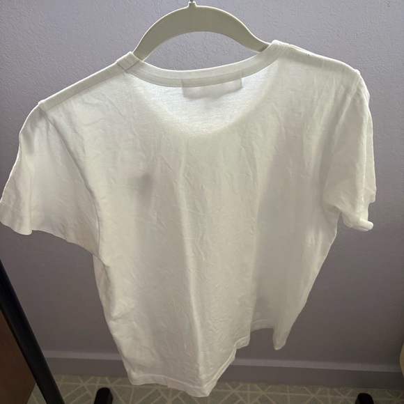 COMMES DES GARCONS CDG Play Japan sz M US sz S Blue Polka Dot Heart Tshirt - Picture 5 of 12